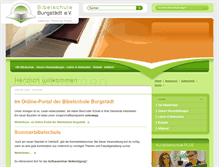 Tablet Screenshot of bibelburg.de
